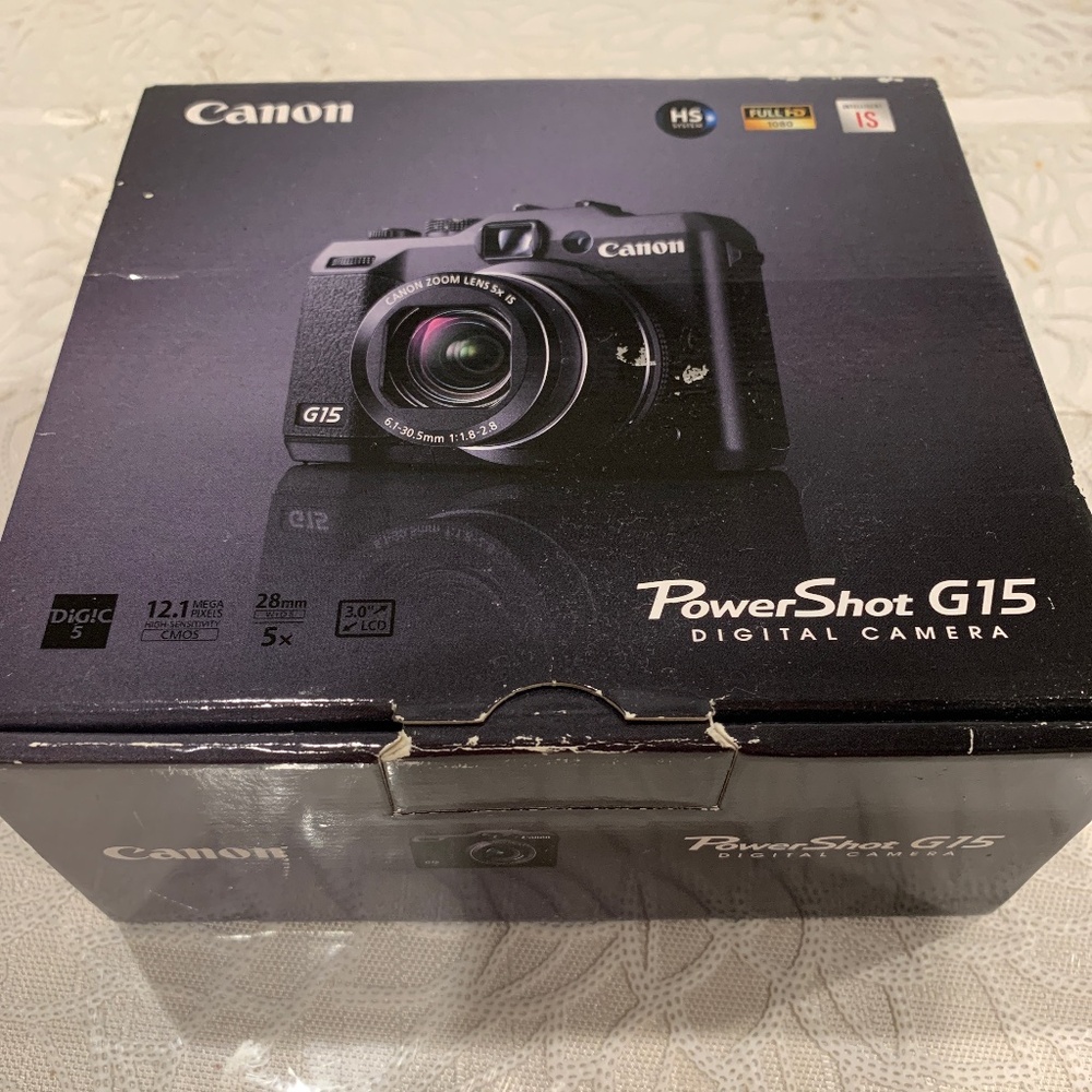 Canon PowerShot G15 Digital Camera